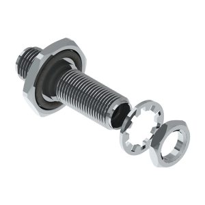 SMA hermetic adapter for 30 bars pressure applications