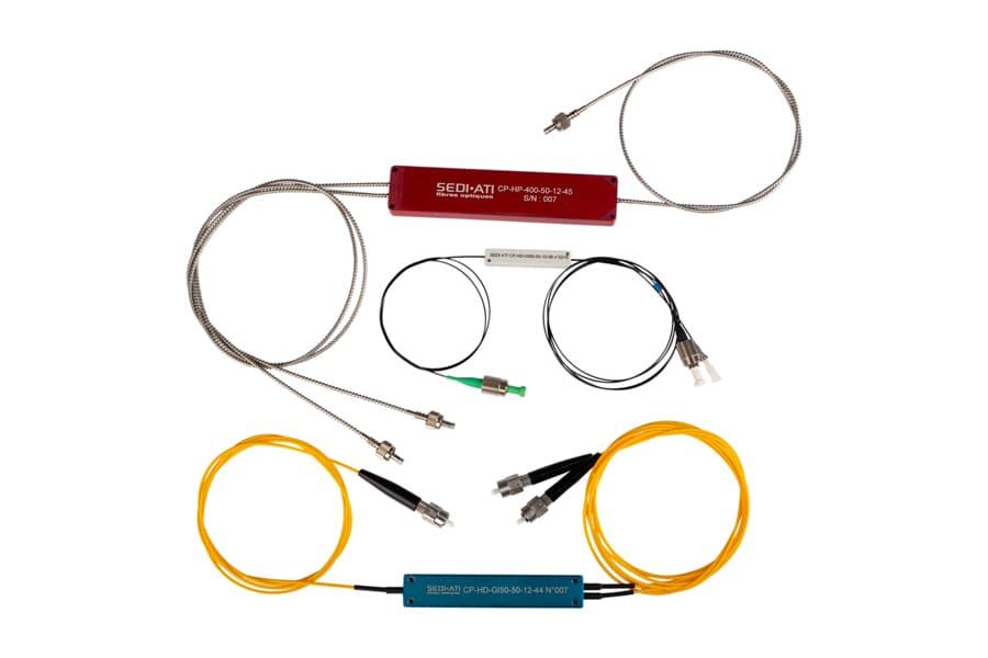 Custom-made fiber optic multimode couplers