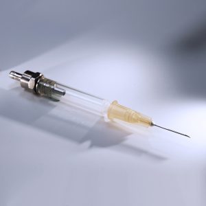 Disposable fiber-optic needle probes