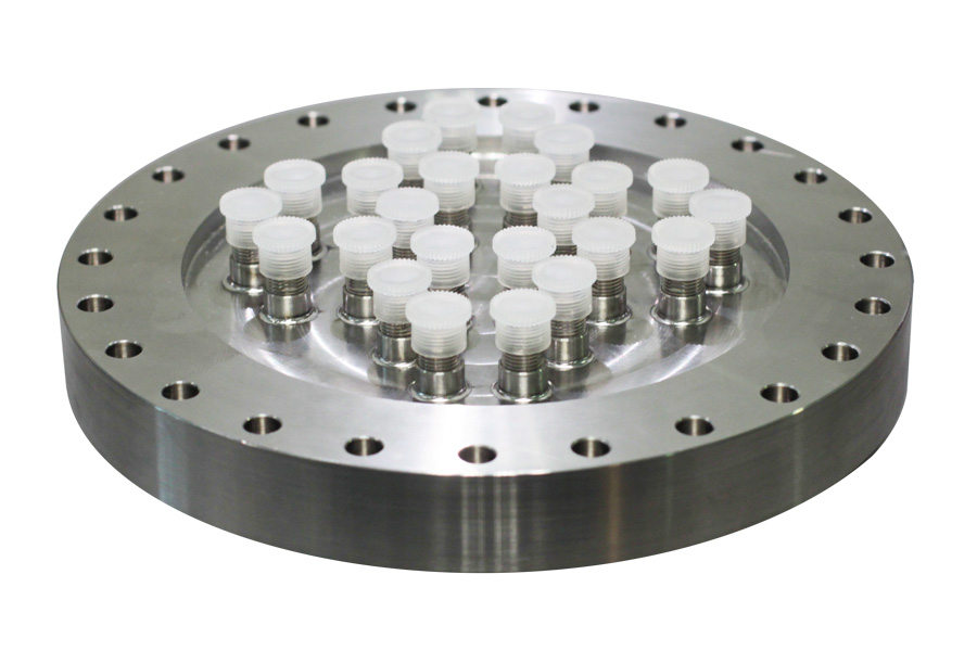 Custom-made hermetic fiber-optic feedthroughs