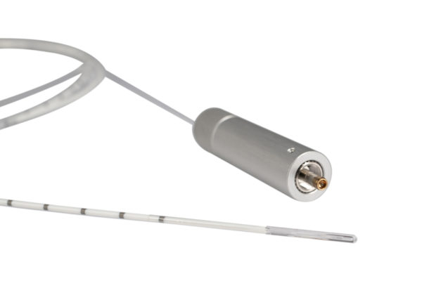 Front view of the RING fiber-optic probe for radial emission from SEDI-ATI