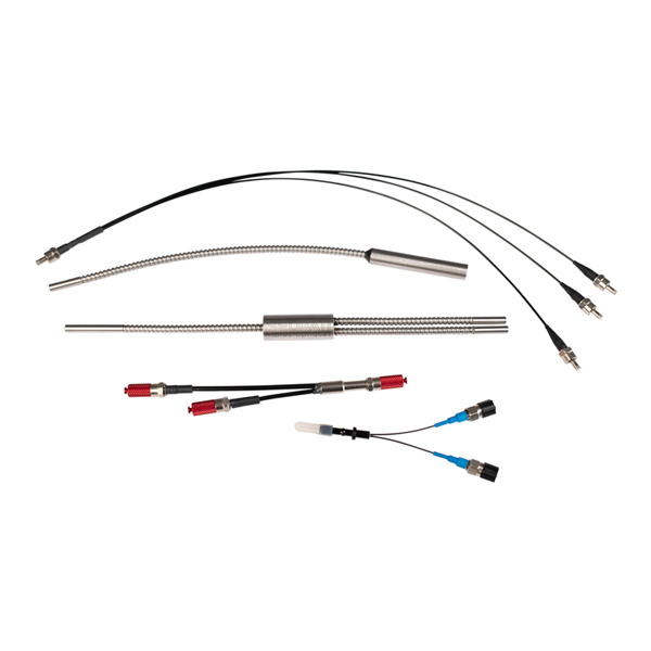 Bundle de fibres optiques, fentes et pieuvres
