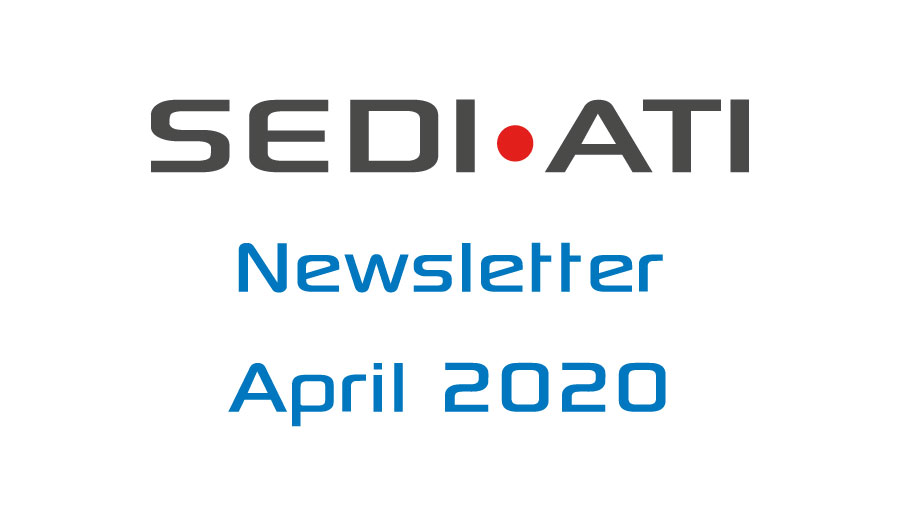 Logo Newsletter of SEDI-ATI dated April 2020