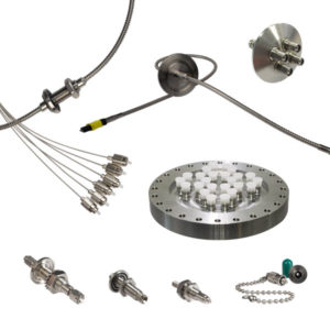 Hermetic fiber optic feedthroughs