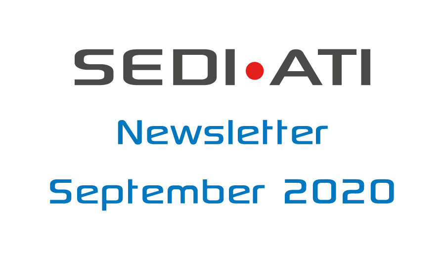 Logo Newsletter of SEDI-ATI dated September 2020