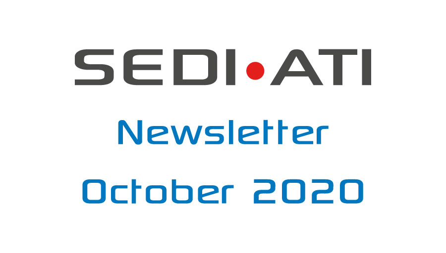 Logo Newsletter of SEDI-ATI dated October 2020