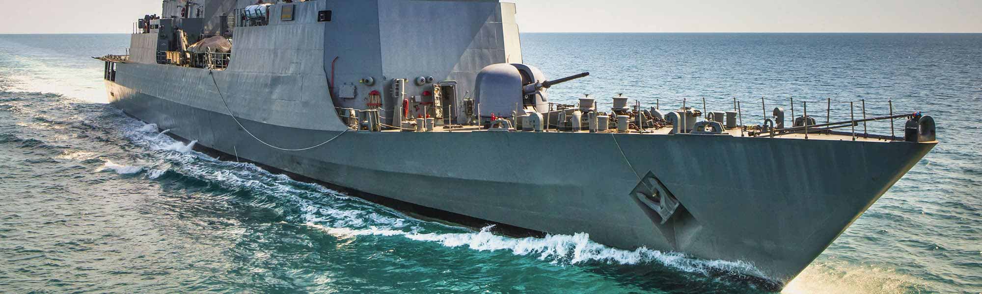 Solutions fibres optiques pour la marine