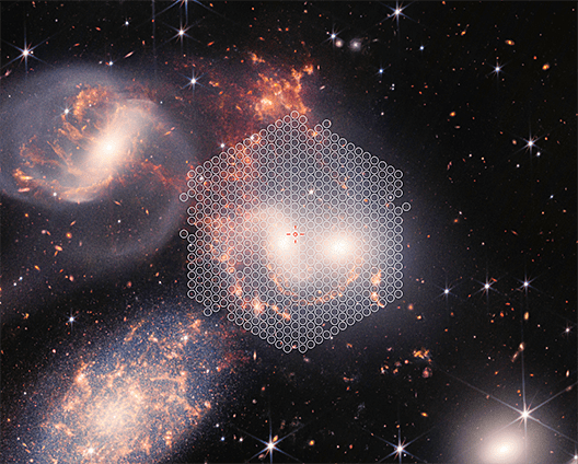 WEAVE (WHT Enhanced Area Velocity Explorer), is a multifiber spectrograph of the William Herschel Telescope.